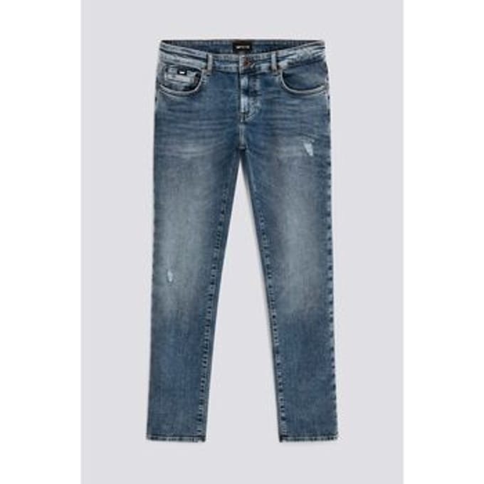Skinny Jeans Gas ALBERT PLUS - 61MM-35145_2030159 STONE WASH