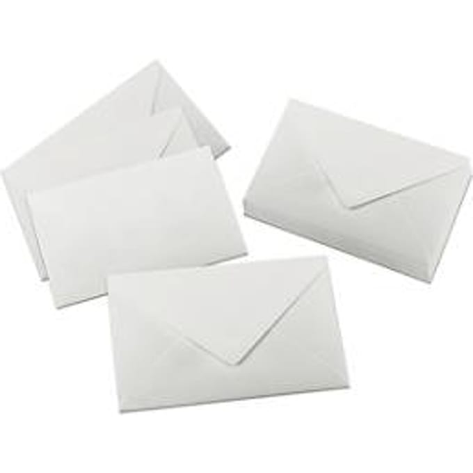 Enveloppen Sigel, C6, 24 stuks, speciaal papier, wit