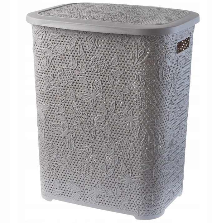 KADAX K137 Wasmand 55L Grijs Kunststof Duurzaam
