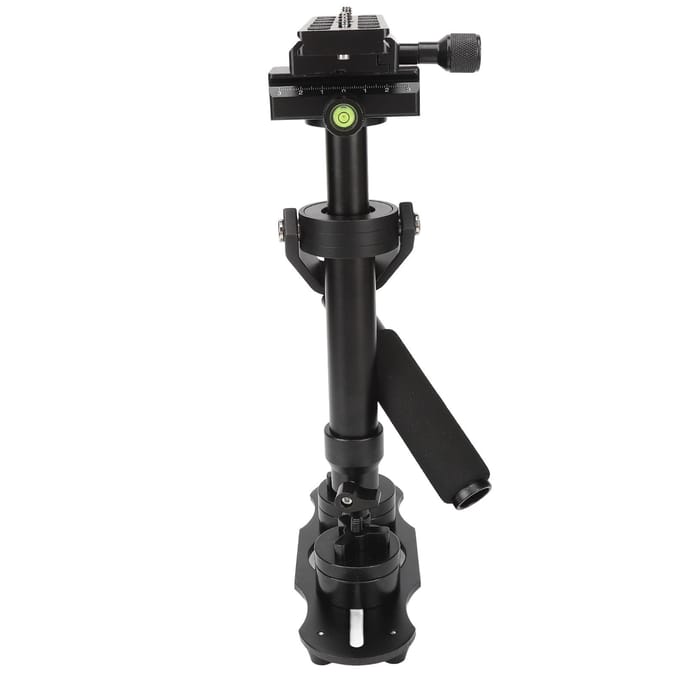 Videocamerastabilisator Hoogteverstelbaar SLR Handheld Camera Anti-Shake Schokabsorptie black