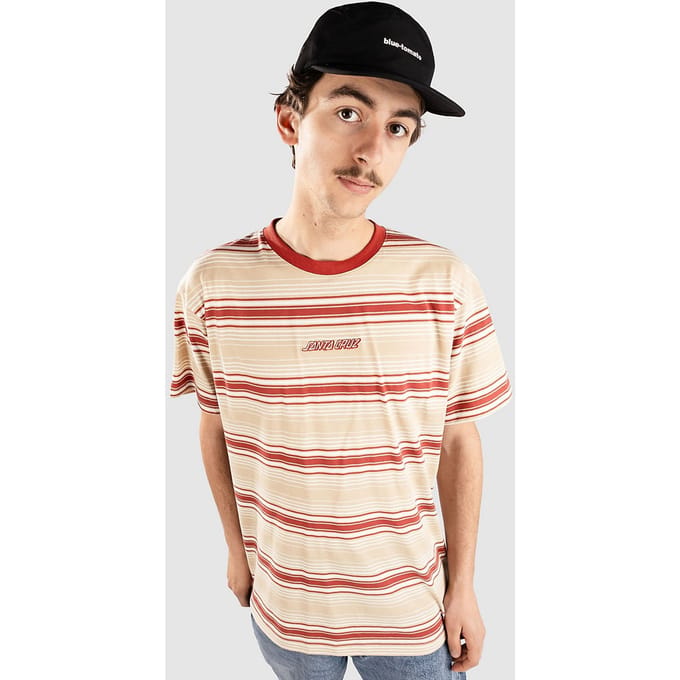 Santa Cruz Classic Strip Haze T-Shirt patroon