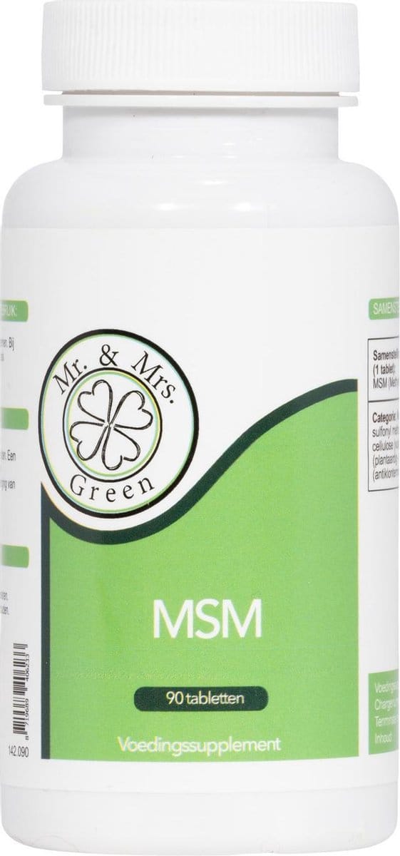MSM, met vitamine C - 90 tabletten