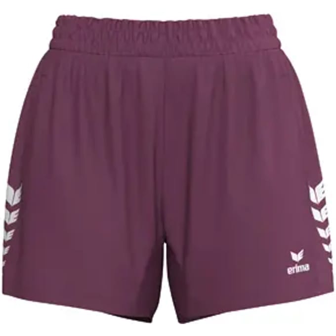 Erima Celebrate 125 Short Dames - Burgundy | Maat: 42