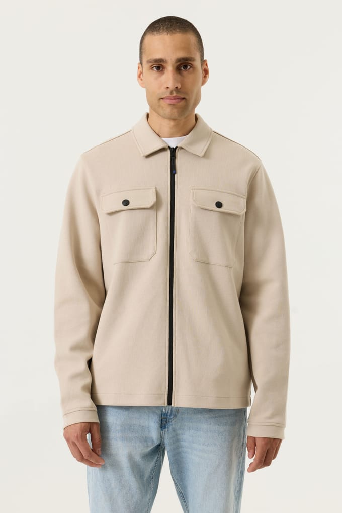 Chief overshirt gebroken wit