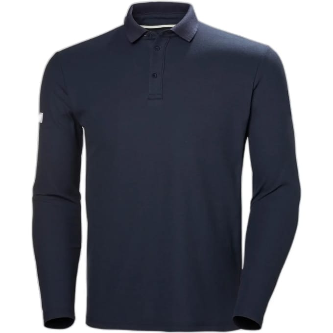 Helly Hansen Crewline Lange Mouw Poloshirt Blauw M Man