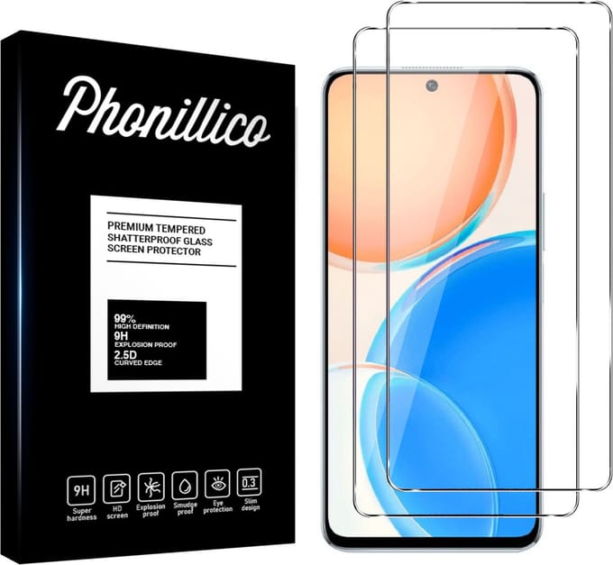 Screenprotector voor Honor 8X - 2 stuks Beschermglas van glas Transparante glazen schermbeschermfolie