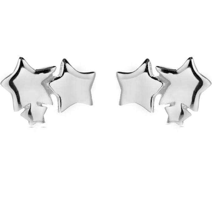 Luxenter 925 sterling zilveren gerhodineerde oorbellen - Essential