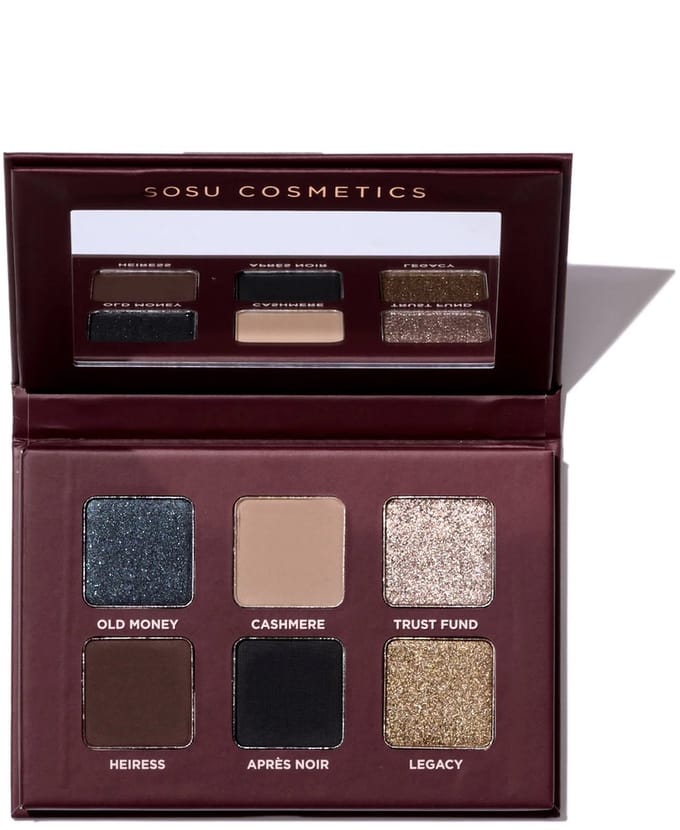 Sosu | Old Money Eyeshadow Palette - 6 shades - Vegan