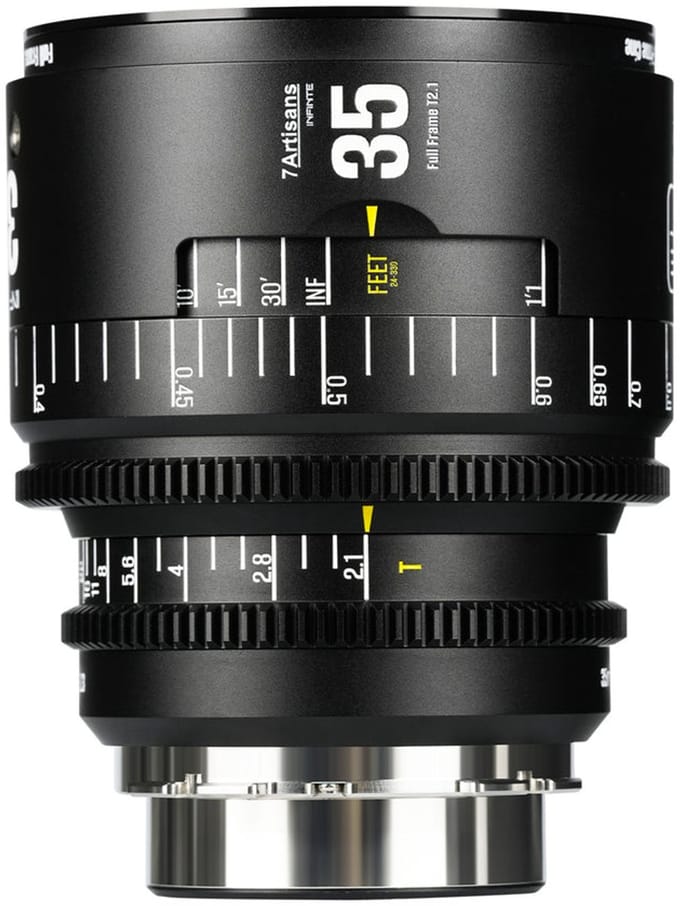 7Artisans Infinte 35mm T2.1 FullFrame DE-Clicked PL Mount