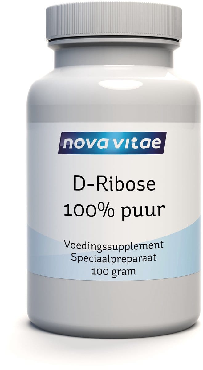 Nova Vitae - D-Ribose 100% Puur - 100 gram