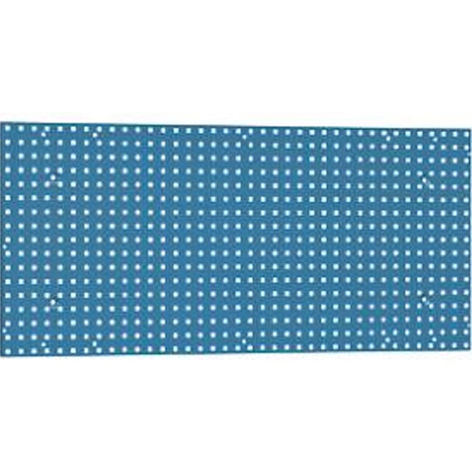 Geperforeerd paneel, om op te hangen, 1950 x 900 mm, donkerblauw RAL 5009
