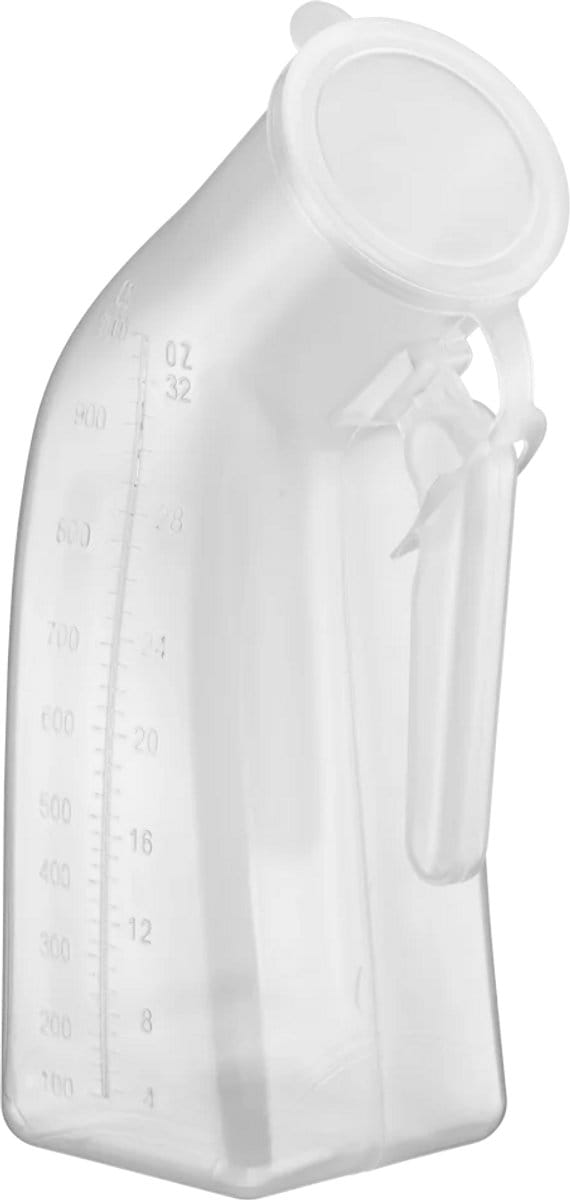MultiMotion urinaal heren met handvat transparant - 1 Liter