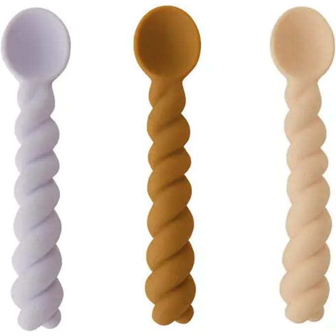 Mini silicone lepel voor kinderen OYOY Living Design Mellow (x3)
