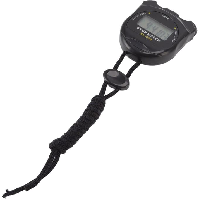 Scheidsrechter Digitale Stopwatch Timer Waterdicht Multifunctioneel 140mAh Sport Stopwatch Timer voor black
