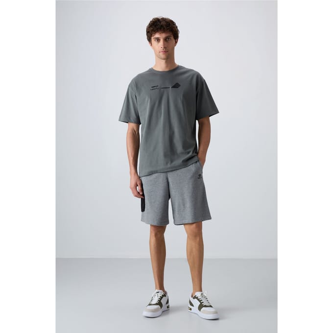Heren Cargo Shorts met Wijde Pijpen