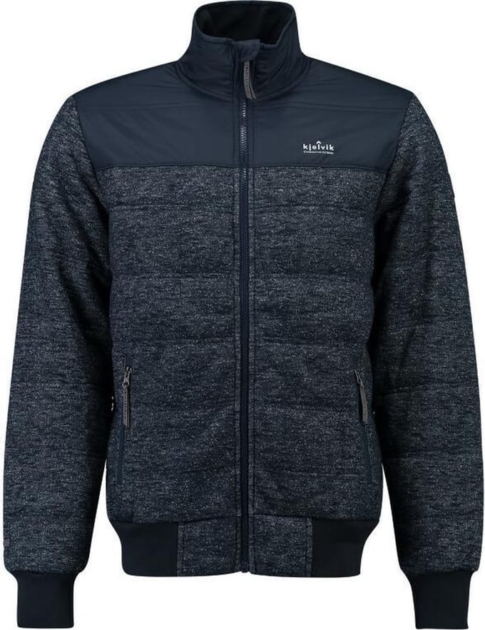 Kjelvik heren vest Reynold zwart - maat S