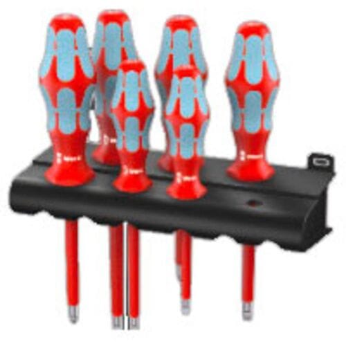 Wera 3165 i/6 Schroevendraaierset VDE 6-delig Plat, Kruiskop Pozidriv
