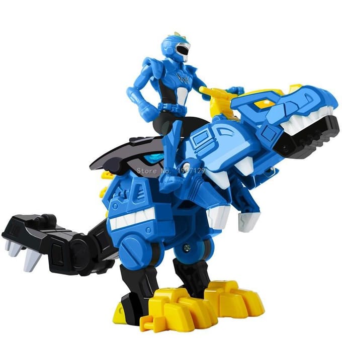 Mini Force Super Dinosaur Power Series Transformatiespeelgoed Actiefiguren MiniForce X Simulatie Dier Dinosaurus Deformatiespeelgoed blue