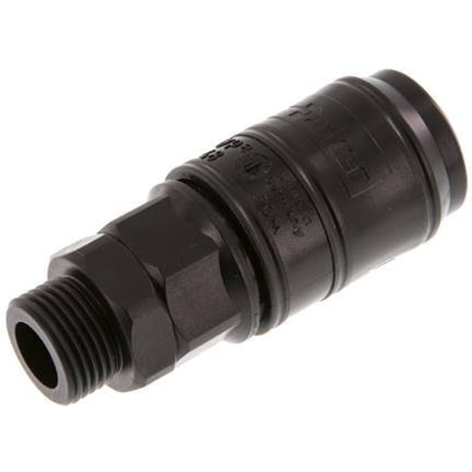 POM DN 7.2 Koppeling Snelkoppeling G 3/8 inch Buitendraad