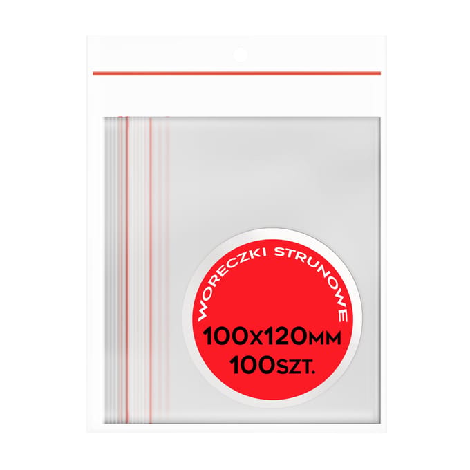 Woreczki Strunowe - Polyetheen Zakjes - 10x12 cm - Transparant - 100 stuks