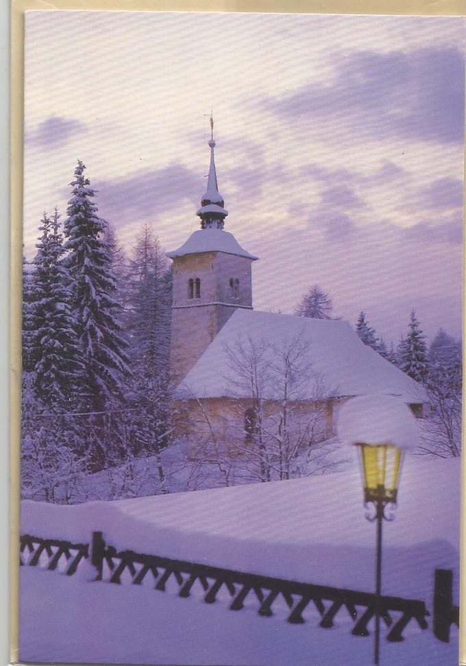 Kerstkaarten nu. 55  10 stuks