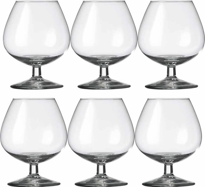 Royal Leerdam Cognacglazen - 6x stuks - Gilde serie - 250 ml - Whisky - Cognac glazen