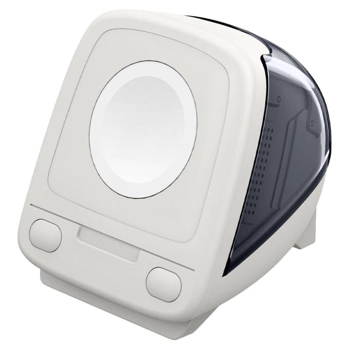 Spigen Classic C1 Smartwatch Houder | Gemaakt voor Apple Watch-modellen en Oplader | Grijs