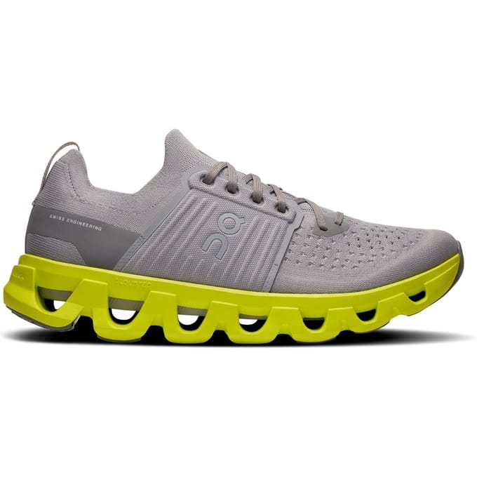 On Cloudswift 4 M Alloy | Lime Maat: 43 | Hardloopschoenen Outlet | Heren | Grijs