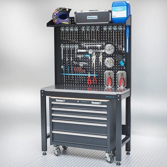 Datona® Werkplaats inrichting PREMIUM 25 - Zwart