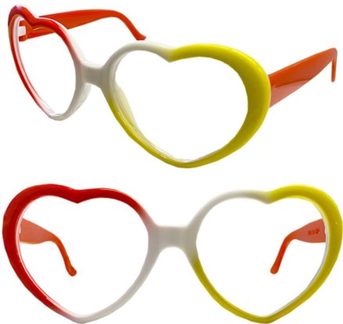Oeteldonk Hartjesbril - Bril - Carnaval - Voor Dames en Heren - Accessoires - Accesoire