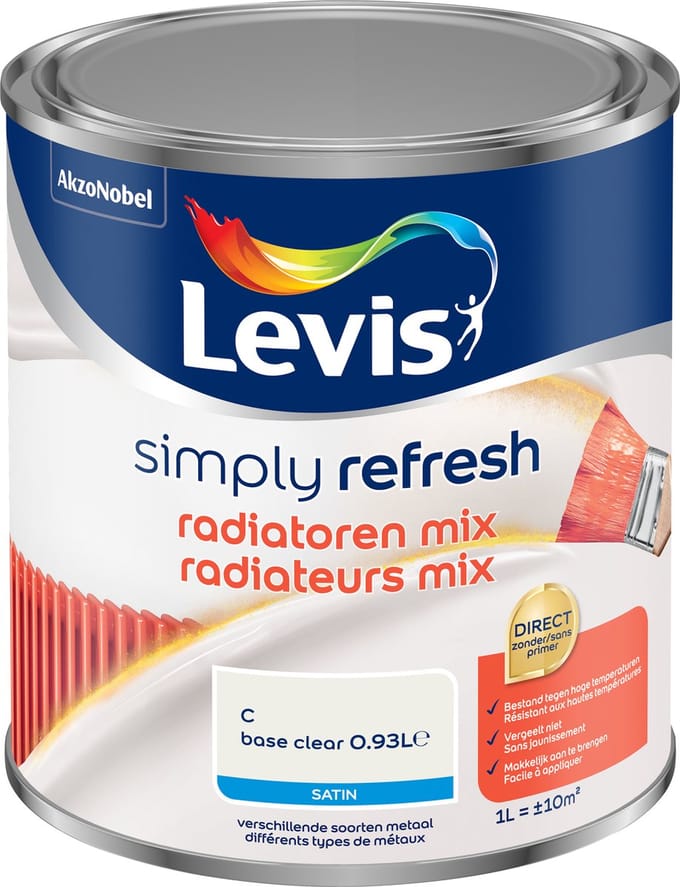LV SR RADIATOREN SATIN MIX CLEAR 930ML