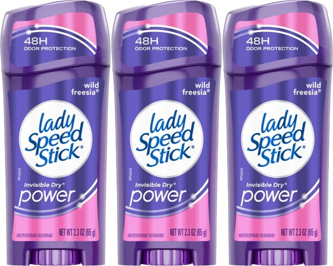 Lady Speed Stick Invisible Dry Power - 3 x