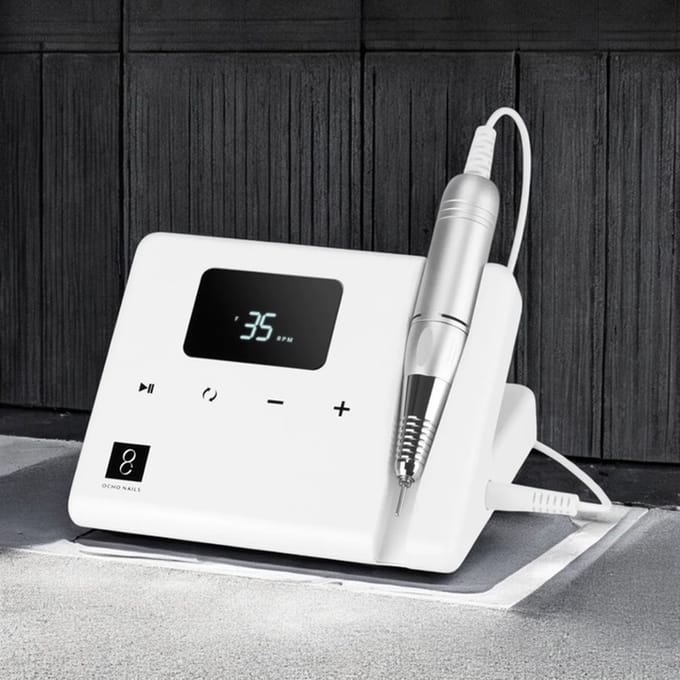 Nagelfrees PRO 65watt Wit- Elektrische - Met Bitjes - Nagelvijl - Manicure Set Elektrisch - Pedicure Apparaat