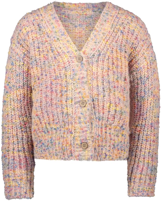 Like Flo - Do Flo girls multi colour cardigan - Spikkel - Maat 104