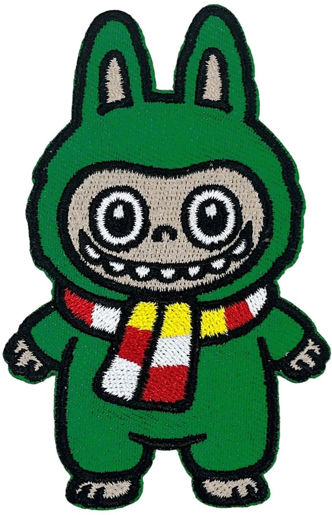 Fjesta© Oeteldonk embleem - Groene griezelpop