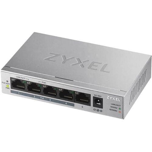 ZyXEL GS1005HP-EU0101F GS1005HP-EU0101F Netwerk switch 5 poorten 2000 MBit/s PoE-functie