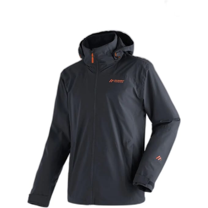 Maier Sports Metor Rec M Jas Zwart 62 / Regular Man