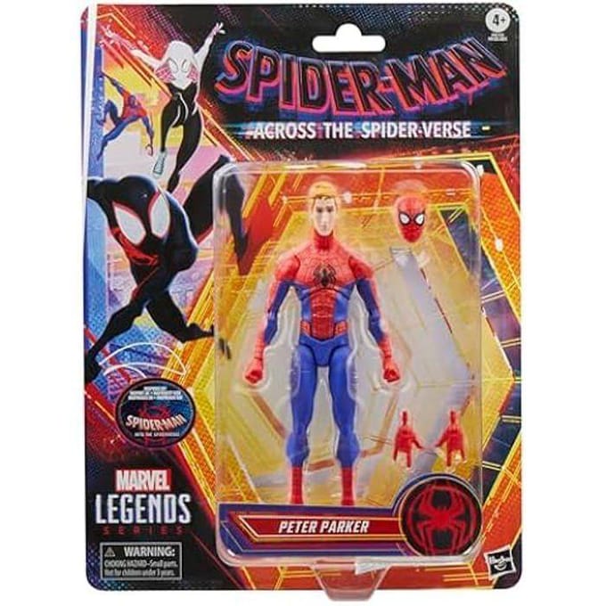 Hasbro Spider-Man: Across the Spider-Verse Marvel Legends Action Figure Peter Parker 15 cm Action Figuur