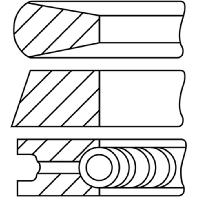 Goetze Engine Zuigerveren set GOETZE 08-431900-10