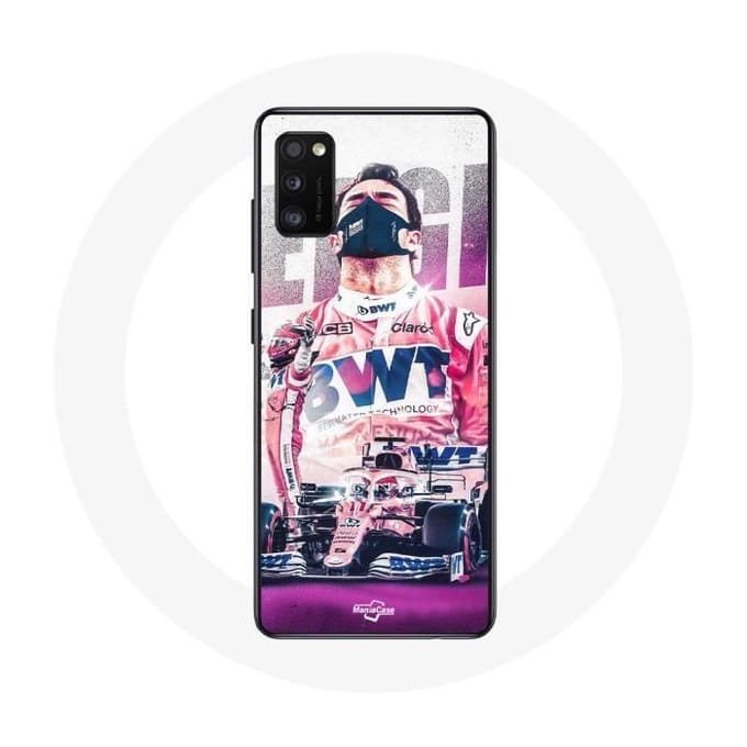 Coque - MANIACASE - Samsung Galaxy S20 - Formule 1 - Sergio Pérez - Souple - Violet