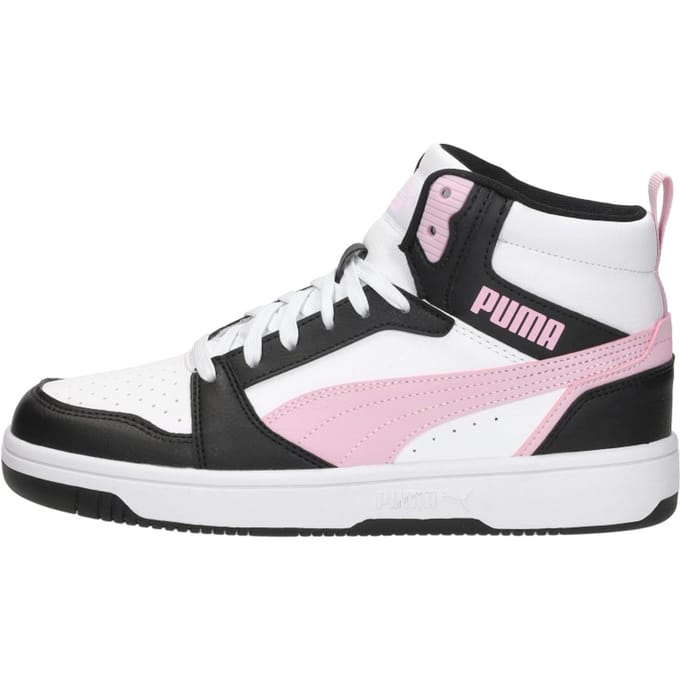PUMA Rebound v6 Unisex Sneakers - PUMA White-Rose Mauve-PUMA Black