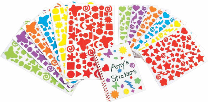 Colorations - Foam Stickers - 1750 Stickers