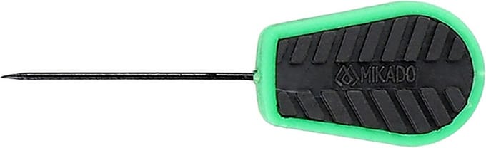 Karpernaald met Sluiting – Baiting Needle voor Boilies – Groen – Mikado