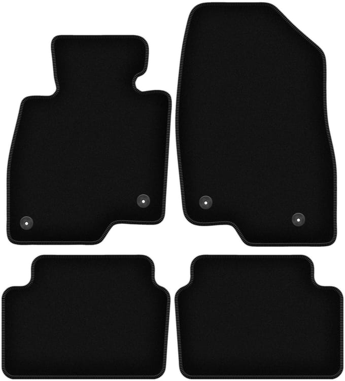 BASIC zwarte velours matten voor: Mazda 6 GJ III stationwagen (2012-)