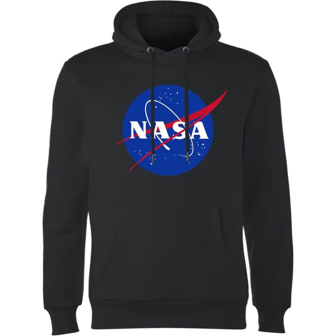 NASA Logo Insignia Hoodie - Zwart - S
