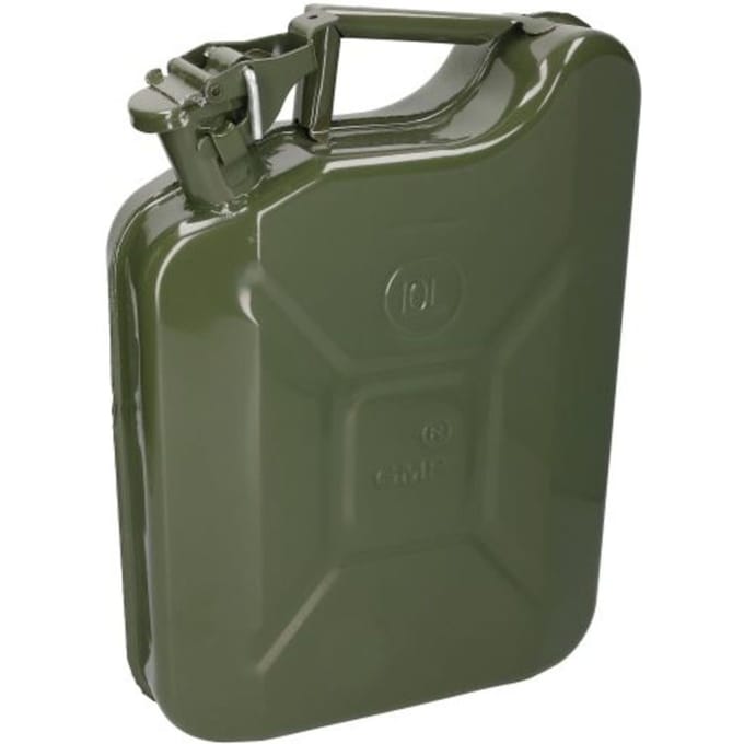 Borg Metalen jerrycan HICO 10 liter