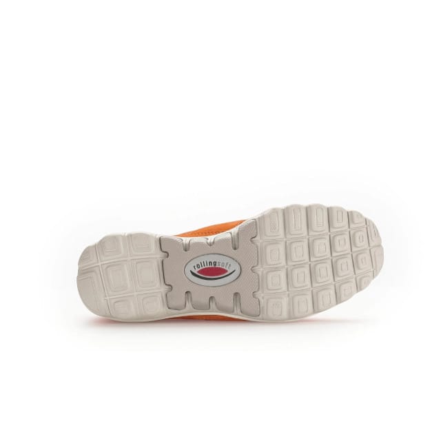 Gabor rollingsoft sensitive 46.966.32 - dames rollende wandelsneaker - Oranje - maat 43 (EU) 9 (UK)