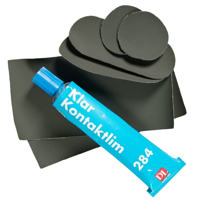 Reparatie set voor een waadbroek