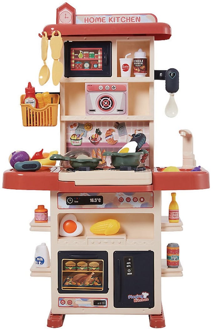 Nixnix® - Kinder speelgoed - Keuken - Speelgoedkeukentje - 43 delig