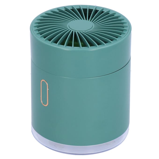 Tafel Mistventilator USB Opvouwbare Mini Bureau Koel Mist Spray Ventilator met 300ML Grote Watertank black